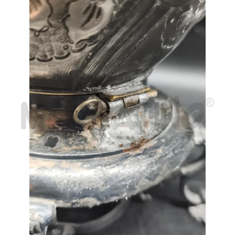 SAMOVAR VECCHIO PELTRO DA RIV  | Mercatino dell'Usato Roma gregorio vii 2