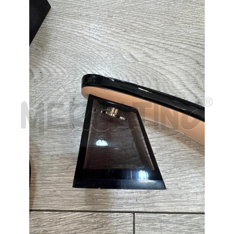SANDALI DONNA GIANVITO ROSSI NERE FASCIA TRASP | Mercatino dell'Usato Roma gregorio vii 4