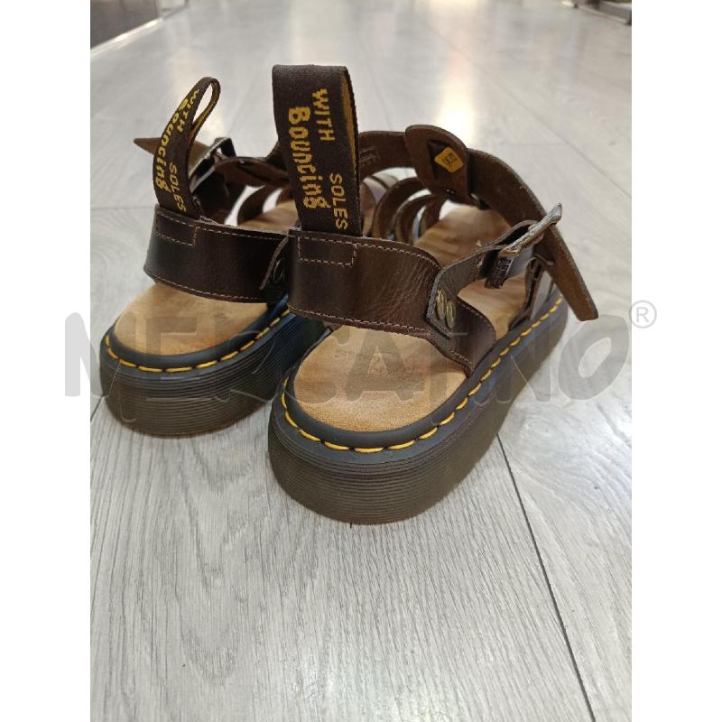 SANDALI DR MARTENS GARIN MRRONE BRUCIATO  | Mercatino dell'Usato Roma gregorio vii 3