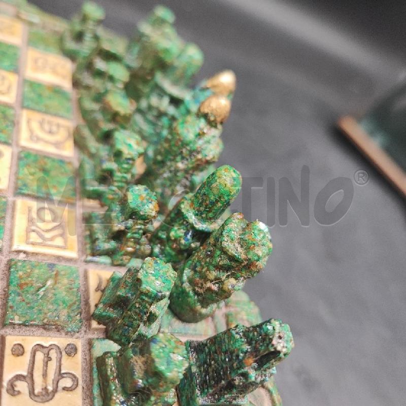 SCACCHIERA RESINA VERDE MAYA QUADRATA  | Mercatino dell'Usato Roma gregorio vii 3