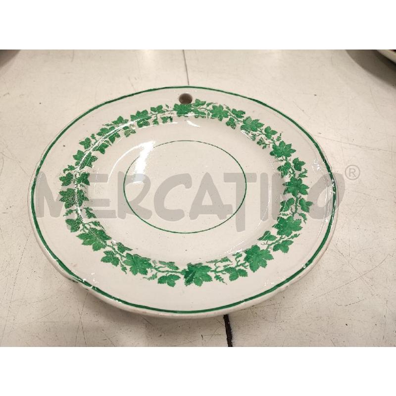 SCALDAVIVANDE ANTICO CER BIANCO VERDE  | Mercatino dell'Usato Roma gregorio vii 1