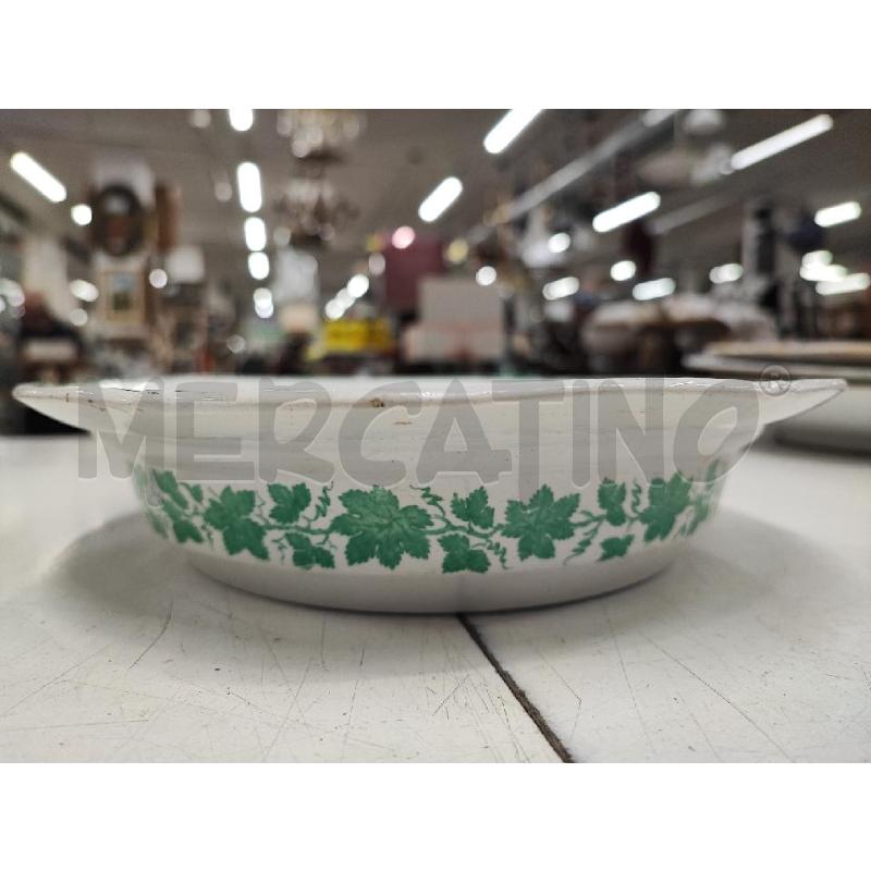 SCALDAVIVANDE ANTICO CER BIANCO VERDE  | Mercatino dell'Usato Roma gregorio vii 2