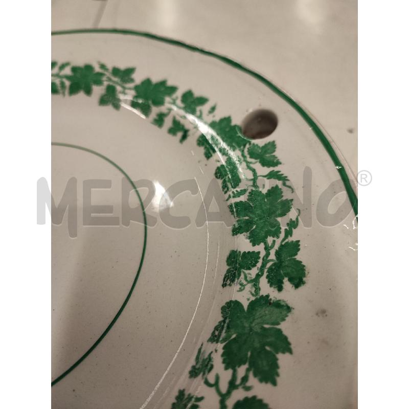 SCALDAVIVANDE ANTICO CER BIANCO VERDE  | Mercatino dell'Usato Roma gregorio vii 3