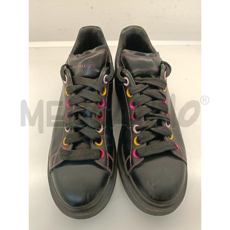 SCARPE DONNA ALEXANDER MCQUEEN NERE FUCSIA | Mercatino dell'Usato Roma gregorio vii 1