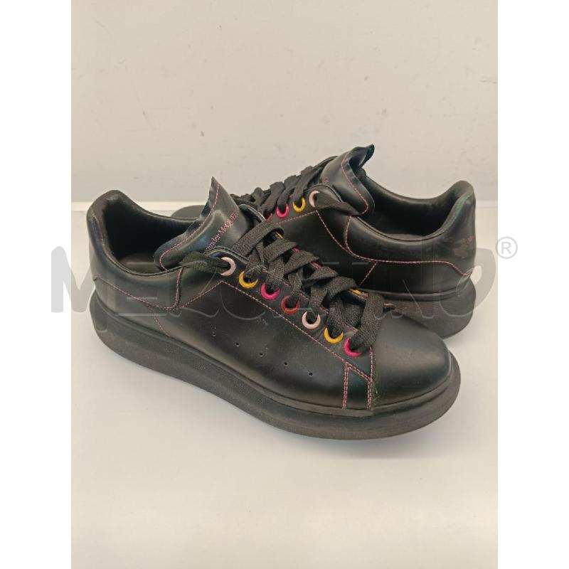 SCARPE DONNA ALEXANDER MCQUEEN NERE FUCSIA | Mercatino dell'Usato Roma gregorio vii 2