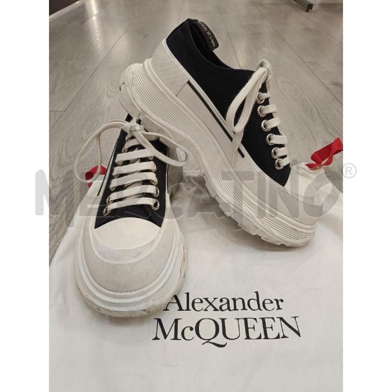 SCARPE DONNA ALEXANDER MCQUEEN NERE TESSUTO | Mercatino dell'Usato Roma gregorio vii 1