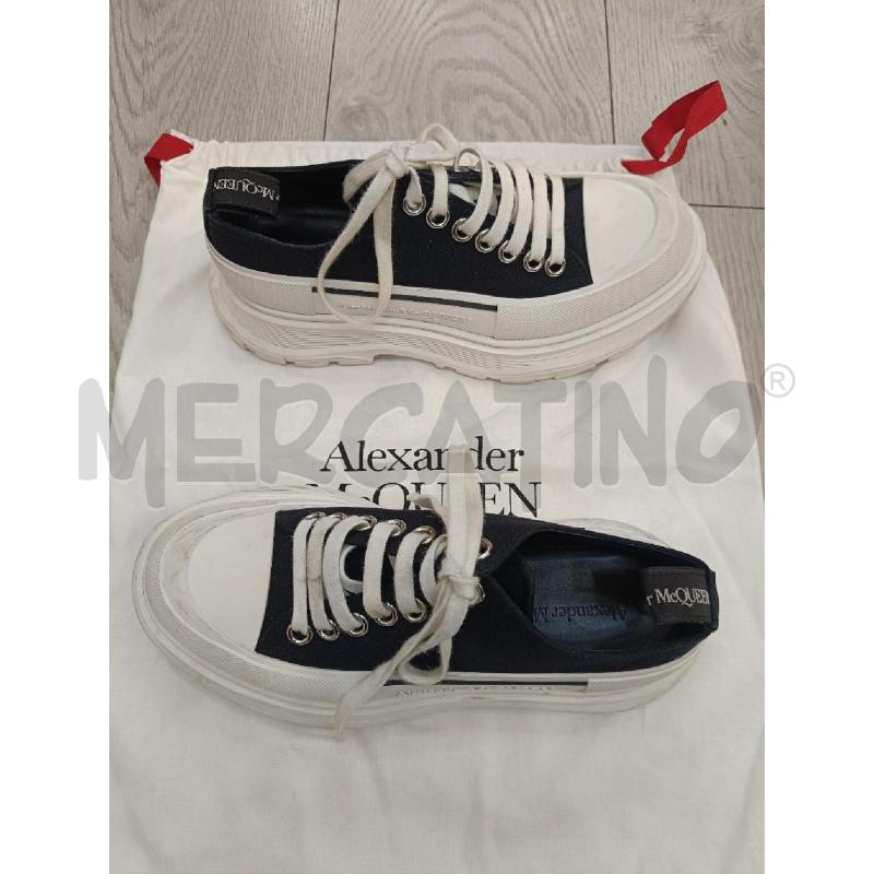 SCARPE DONNA ALEXANDER MCQUEEN NERE TESSUTO | Mercatino dell'Usato Roma gregorio vii 3