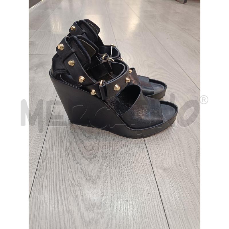 SCARPE DONNA BALENCIAGA NERE BORCHIE | Mercatino dell'Usato Roma gregorio vii 1
