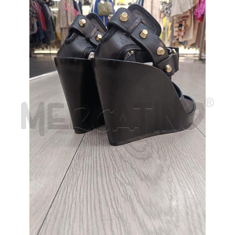 SCARPE DONNA BALENCIAGA NERE BORCHIE | Mercatino dell'Usato Roma gregorio vii 2