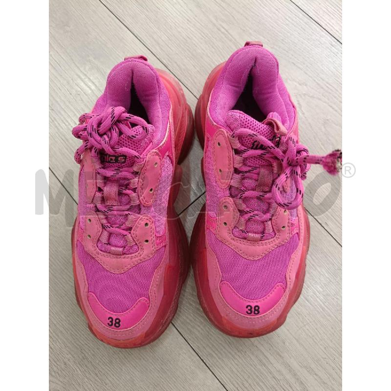 SCARPE DONNA BALENCIAGA TRIPLE S FUCSIA | Mercatino dell'Usato Roma gregorio vii 1