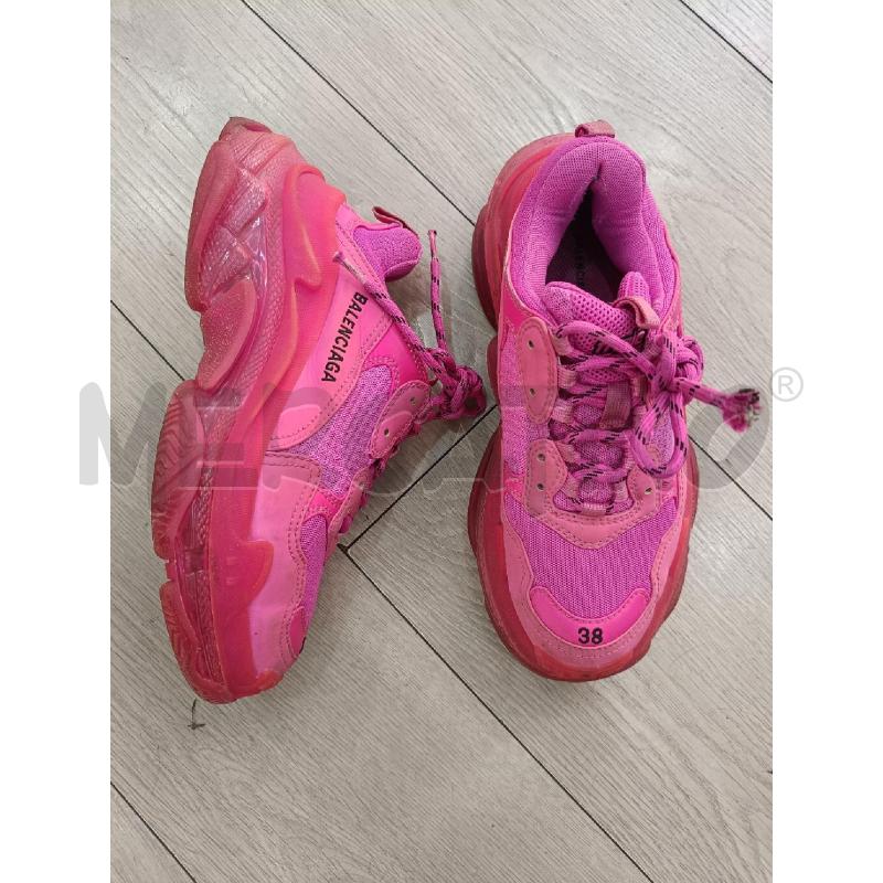 SCARPE DONNA BALENCIAGA TRIPLE S FUCSIA | Mercatino dell'Usato Roma gregorio vii 2