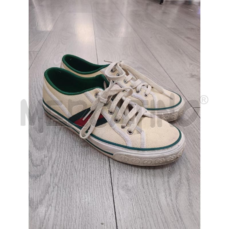 SCARPE DONNA GUCCI TENNIS 1977 BEIGE | Mercatino dell'Usato Roma gregorio vii 1