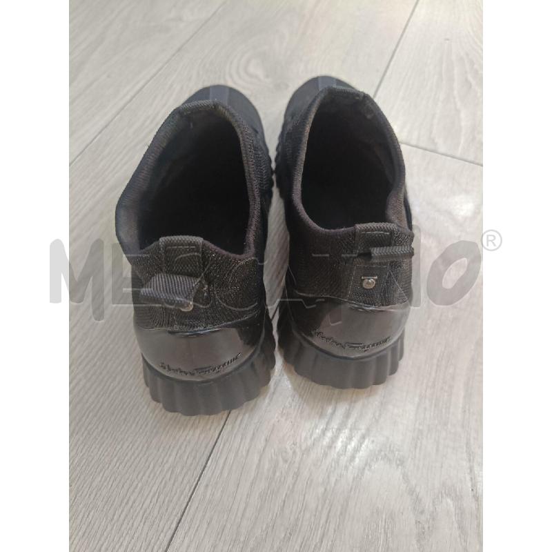 SCARPE DONNA SALVATORE FERRAGAMO NERE | Mercatino dell'Usato Roma gregorio vii 3