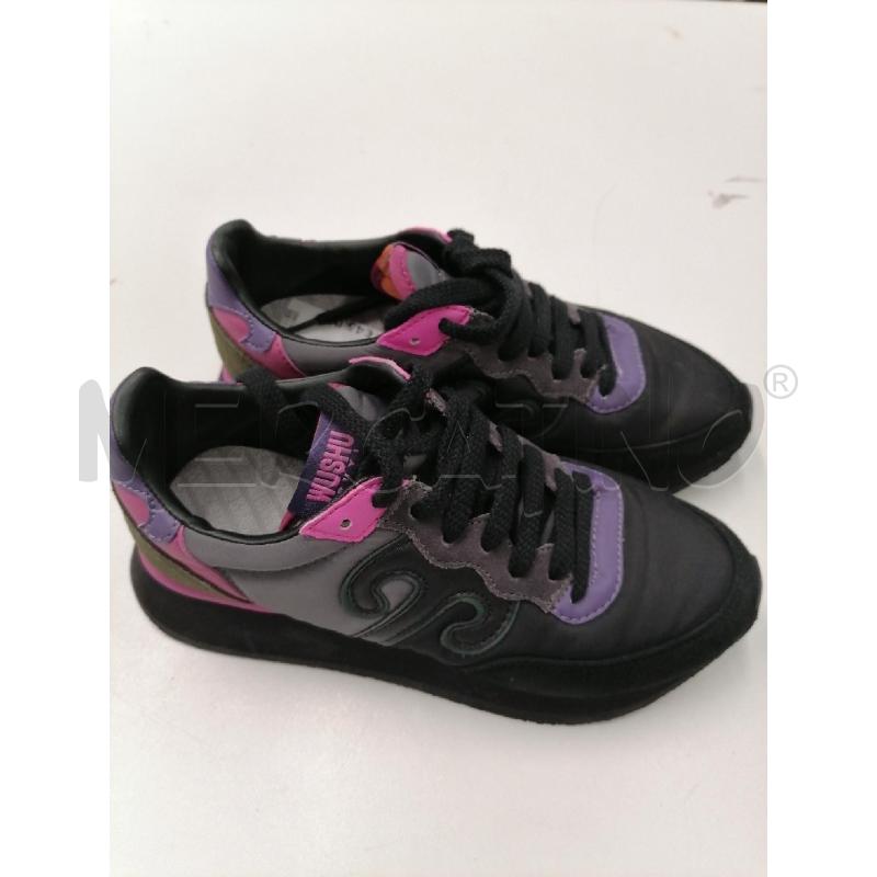 SCARPE DONNA WUSHU NERE FUCSIA | Mercatino dell'Usato Roma gregorio vii 1