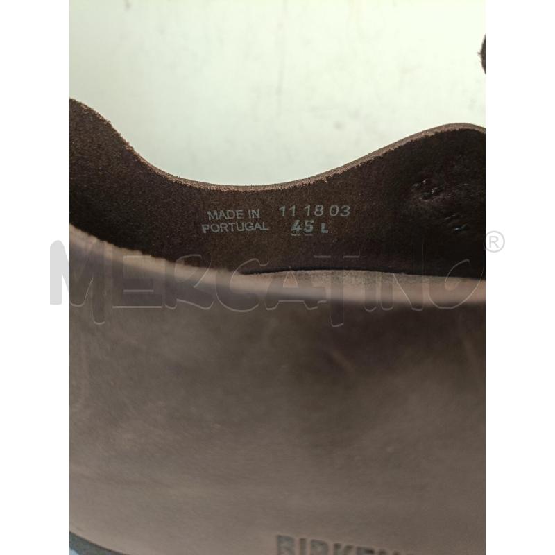 SCARPE UOMO BIRKENSTOCK LONDON MARRONE  | Mercatino dell'Usato Roma gregorio vii 4