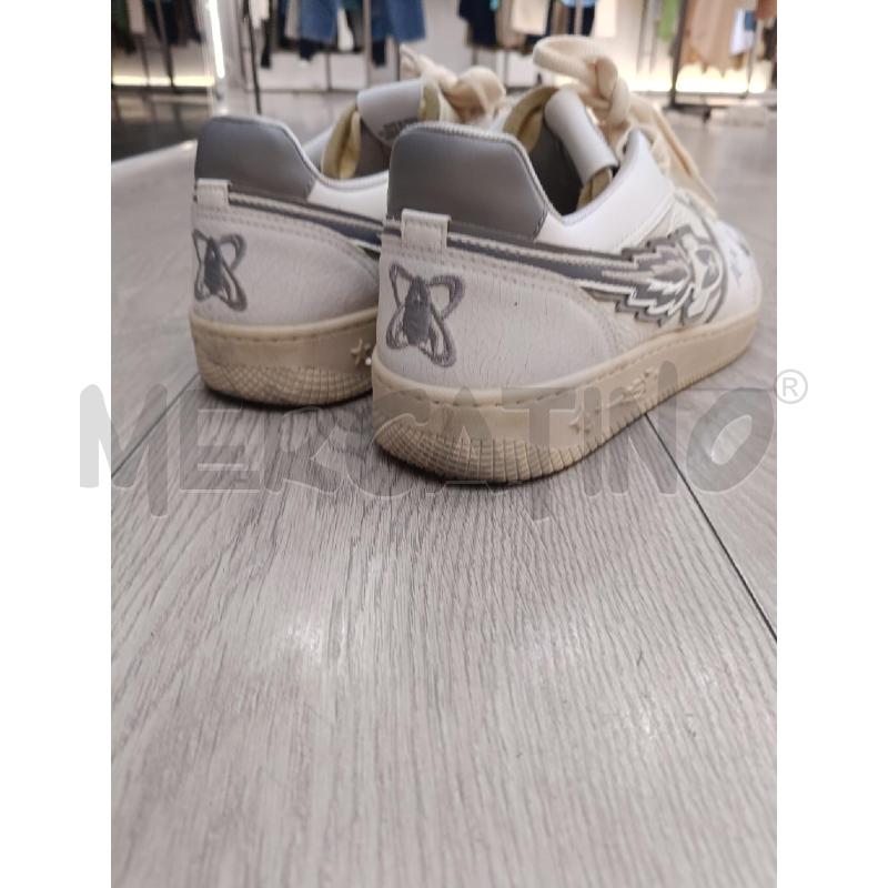 SCARPE UOMO ENTERPRISE JAPAN BIANCHE GRIGIE | Mercatino dell'Usato Roma gregorio vii 3