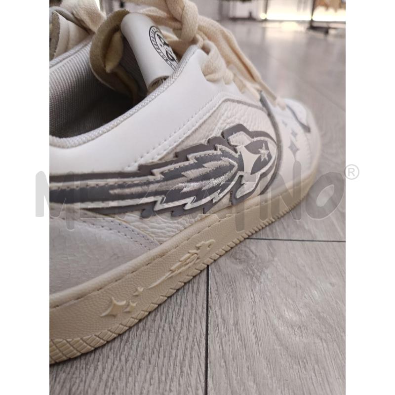 SCARPE UOMO ENTERPRISE JAPAN BIANCHE GRIGIE | Mercatino dell'Usato Roma gregorio vii 4