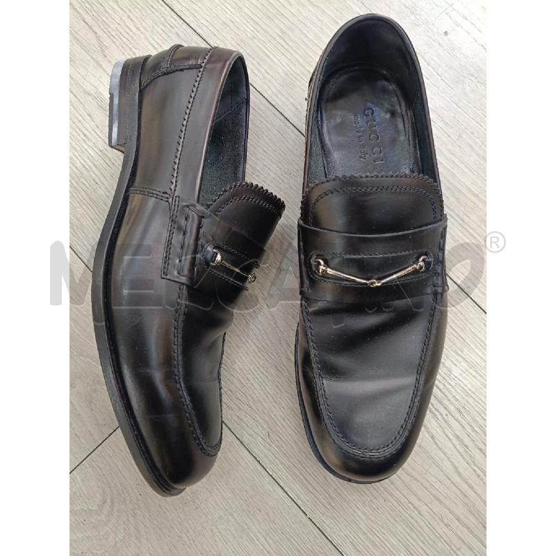 SCARPE UOMO GUCCI NERA  | Mercatino dell'Usato Roma gregorio vii 2