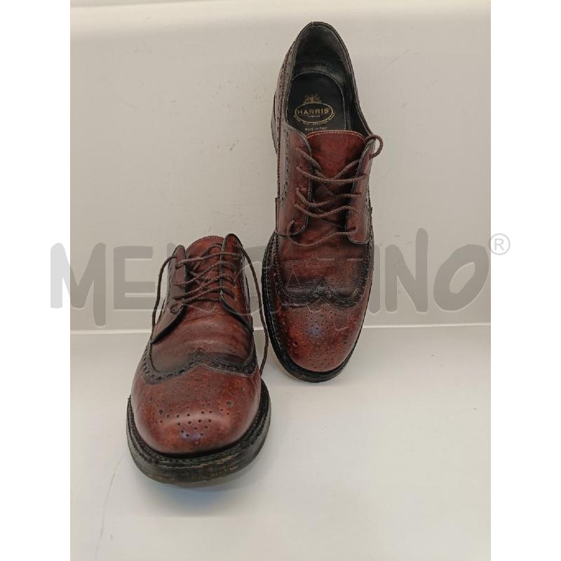 SCARPE UOMO HARRIS STRINGATE MARRONI NERE | Mercatino dell'Usato Roma gregorio vii 2
