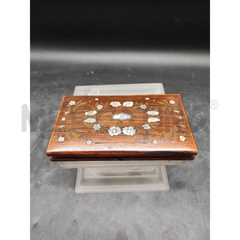 SCATOLA LEGNO RETT INSERTI MADREPERLA DA RIV | Mercatino dell'Usato Roma gregorio vii 1