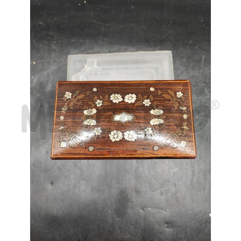 SCATOLA LEGNO RETT INSERTI MADREPERLA DA RIV | Mercatino dell'Usato Roma gregorio vii 2