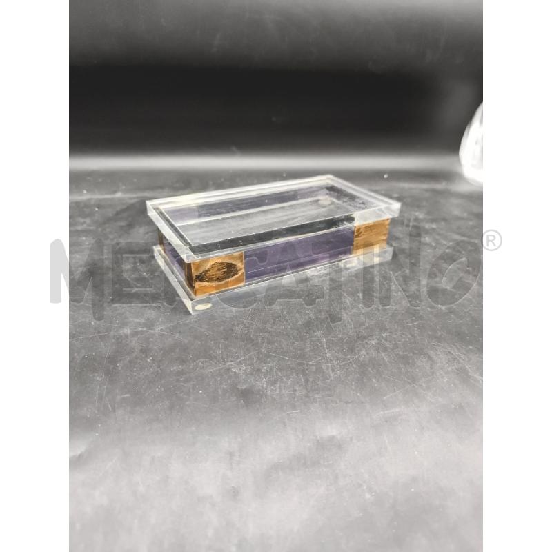 SCATOLA PLEXIGLASS INSERTI ARG  | Mercatino dell'Usato Roma gregorio vii 1