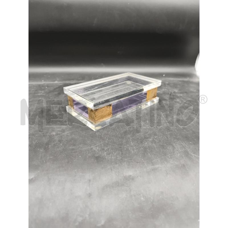 SCATOLA PLEXIGLASS INSERTI ARG  | Mercatino dell'Usato Roma gregorio vii 2
