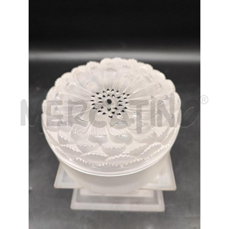 SCATOLA TONDA LALIQUE FRANCE FIORE | Mercatino dell'Usato Roma gregorio vii 1