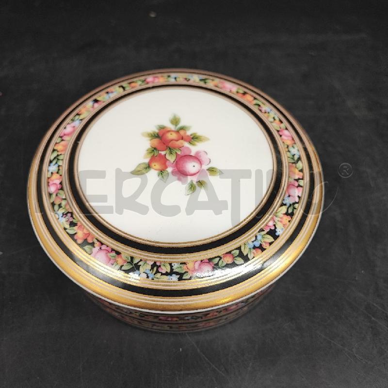 SCATOLA WEDGWOOD NERA BONE CHINA  | Mercatino dell'Usato Roma gregorio vii 1