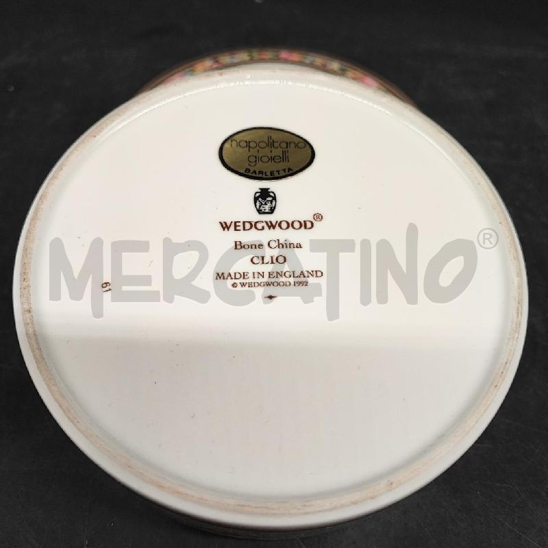 SCATOLA WEDGWOOD NERA BONE CHINA  | Mercatino dell'Usato Roma gregorio vii 2