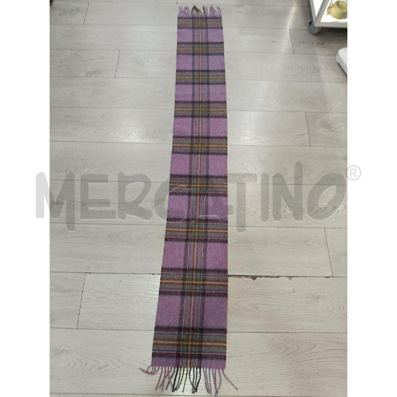 SCIARPA BARBOUR CHECK VIOLA LANA | Mercatino dell'Usato Roma gregorio vii 1