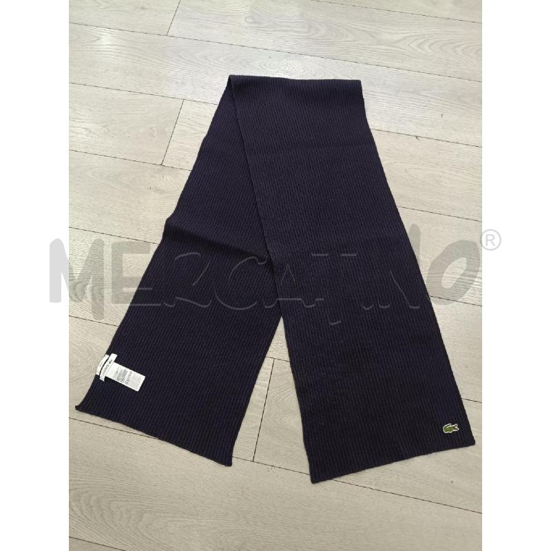 SCIARPA UOMO LACOSTE BLU | Mercatino dell'Usato Roma gregorio vii 2
