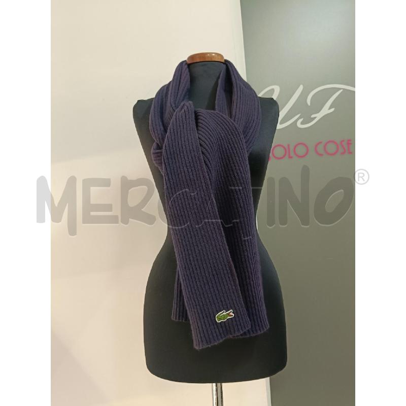 SCIARPA UOMO LACOSTE BLU | Mercatino dell'Usato Roma gregorio vii 3