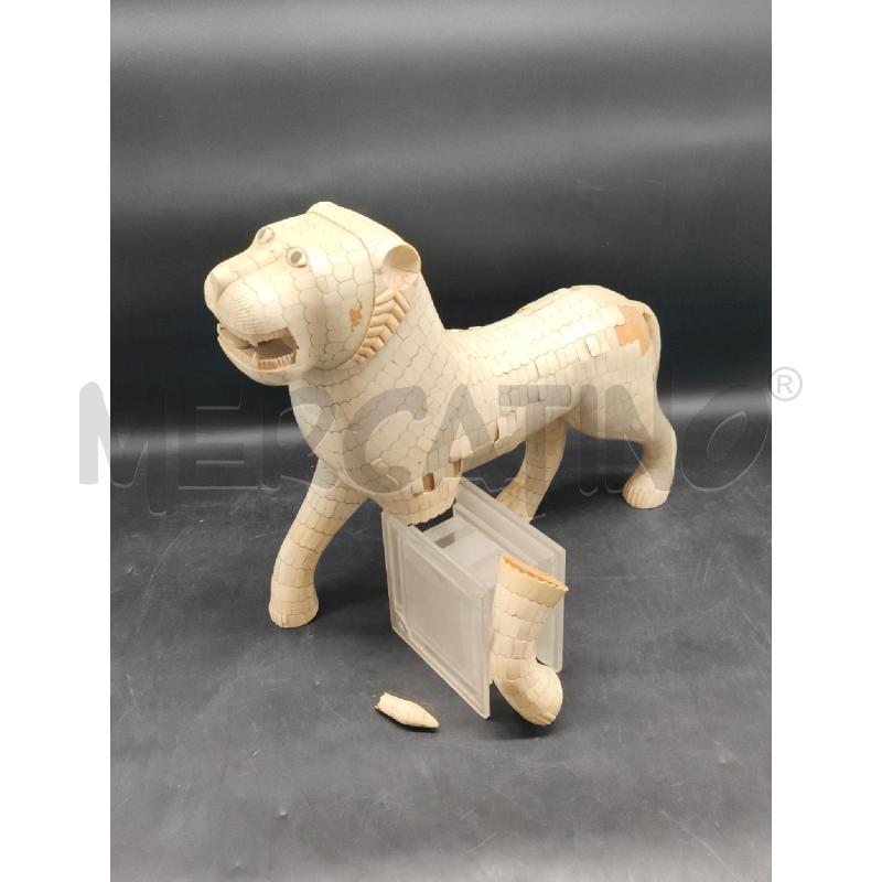 SCULTURA LEONE INSERTI CHIARI DA RIVEDERE | Mercatino dell'Usato Roma gregorio vii 1