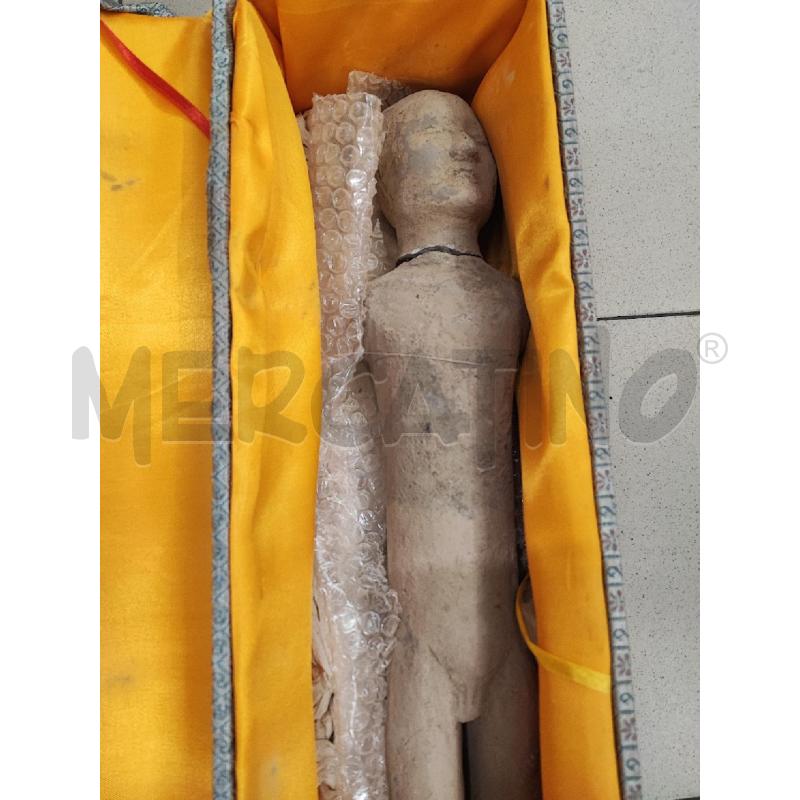 SCULTURA ORIENTALE UOMO TERRACOTTA DA RIV  | Mercatino dell'Usato Roma gregorio vii 2