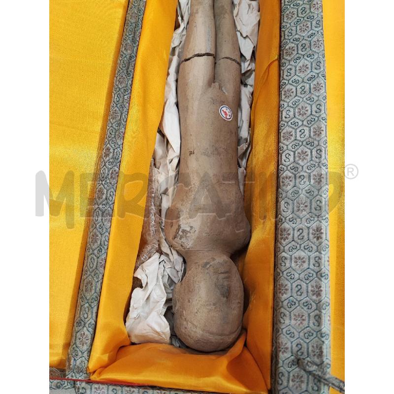 SCULTURA ORIENTALE UOMO TERRACOTTA DA RIV  | Mercatino dell'Usato Roma gregorio vii 3