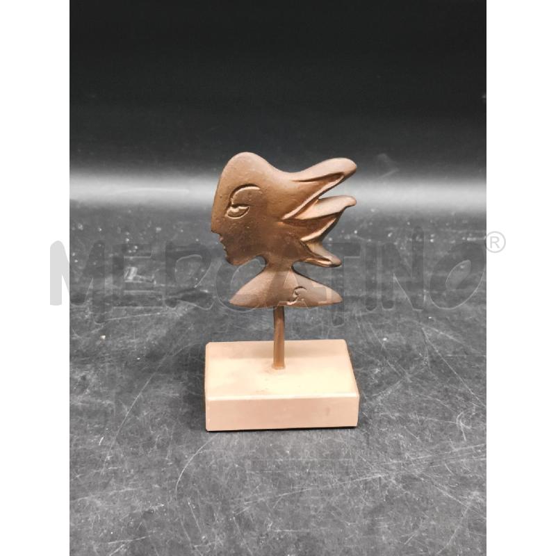 SCULTURA PICCOLA VOLTO DONNA STILIZZATO  | Mercatino dell'Usato Roma gregorio vii 1