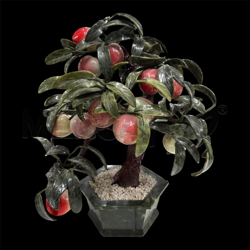 SCULTURA PIETRA ALBERELLO CON FRUTTI  | Mercatino dell'Usato Roma gregorio vii 1