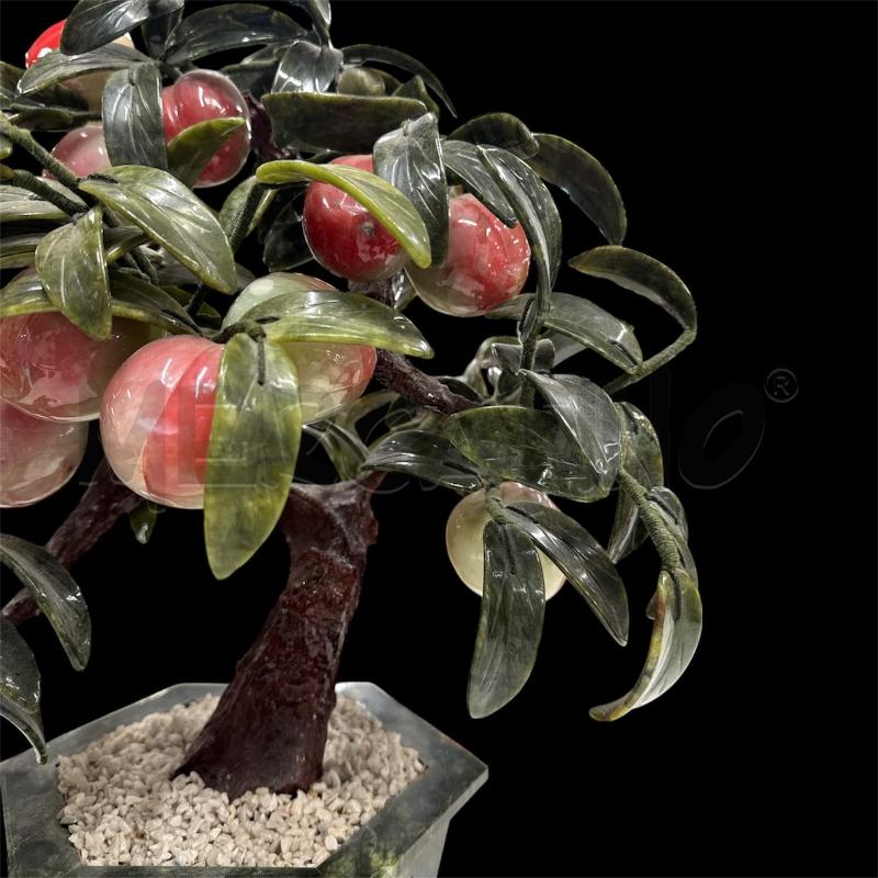 SCULTURA PIETRA ALBERELLO CON FRUTTI  | Mercatino dell'Usato Roma gregorio vii 2