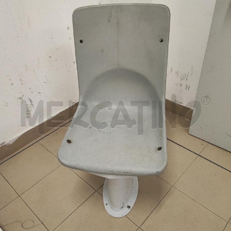 SEDIA DESIGN GRIGIA  | Mercatino dell'Usato Roma gregorio vii 1