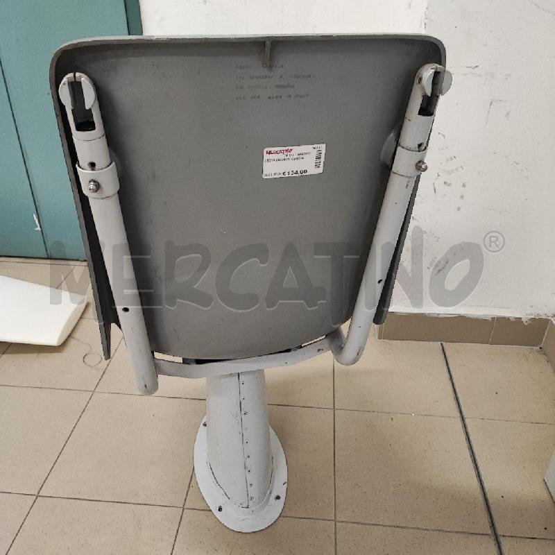 SEDIA DESIGN GRIGIA  | Mercatino dell'Usato Roma gregorio vii 2