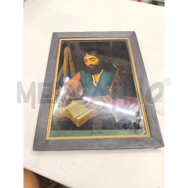 SERIGRAFIA SU VETRO SAN LUCA 41X31 | Mercatino dell'Usato Roma gregorio vii 1