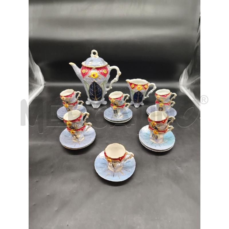 SERVIZIO CAFFEÌ DECORO GINORI 13 PZ  | Mercatino dell'Usato Roma gregorio vii 1