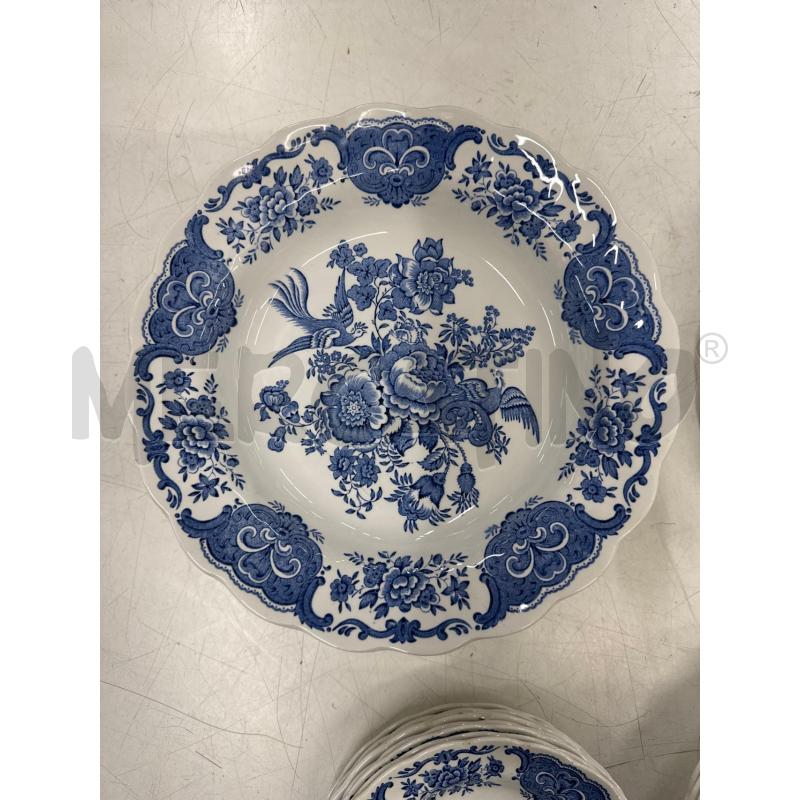 SERVIZIO PIATTI BLU RIDGWAY 32 PZ  | Mercatino dell'Usato Roma gregorio vii 2