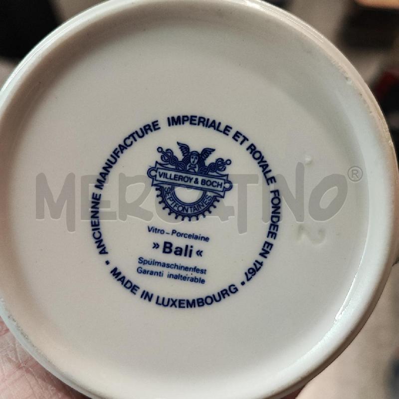 SERVIZIO THE VILLEROY BOCH BALI 15 PZ  | Mercatino dell'Usato Roma gregorio vii 3