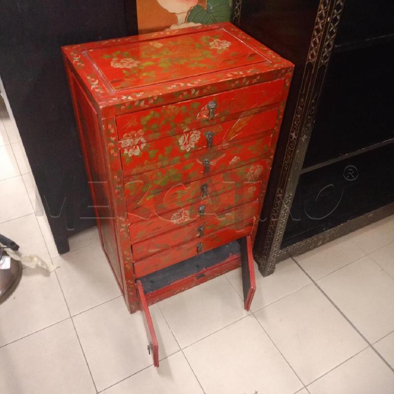 SETTIMINO ROSSO DECORI  | Mercatino dell'Usato Roma gregorio vii 4