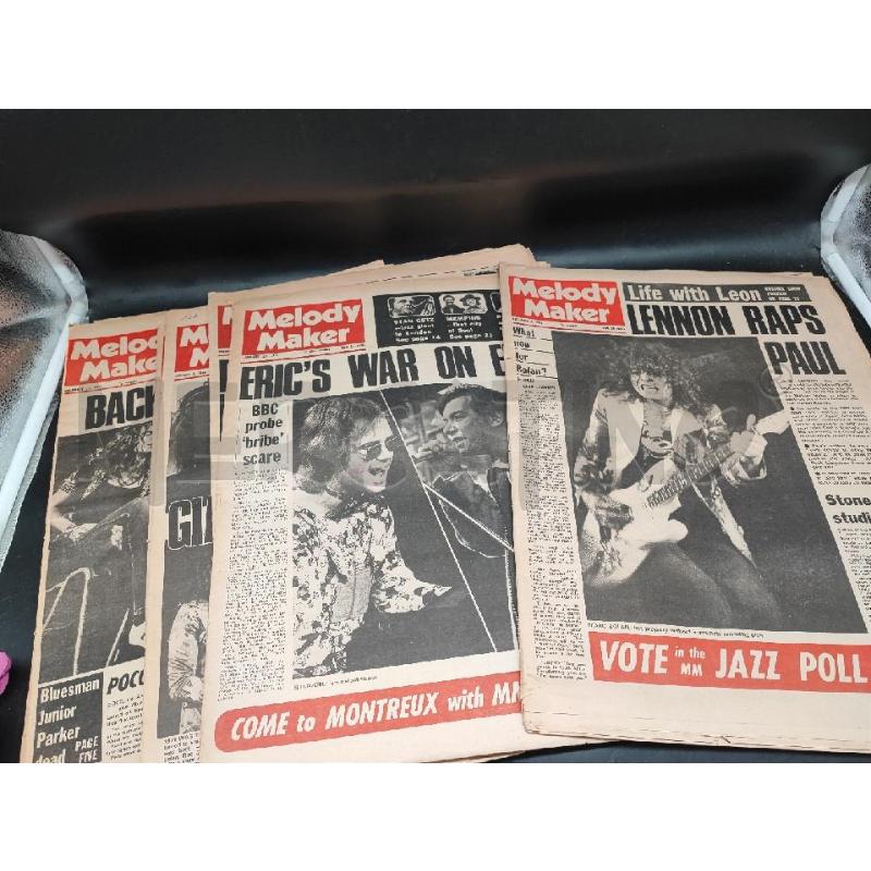 SET GIORNALI MELODY MAKER | Mercatino dell'Usato Roma gregorio vii 2