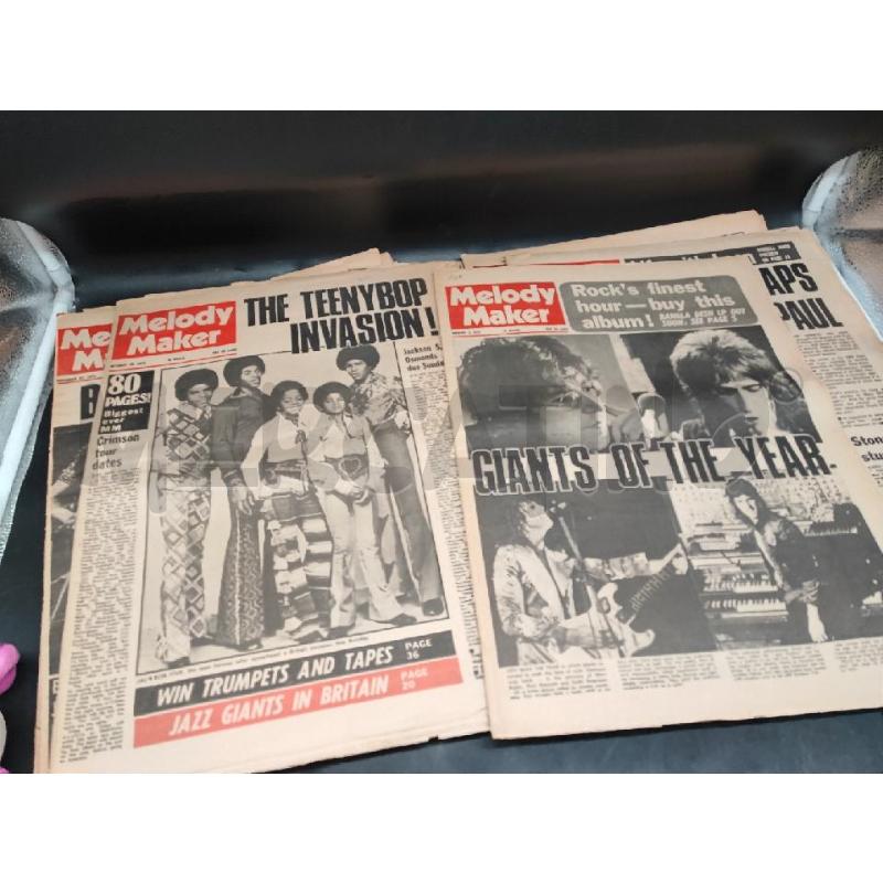 SET GIORNALI MELODY MAKER | Mercatino dell'Usato Roma gregorio vii 3