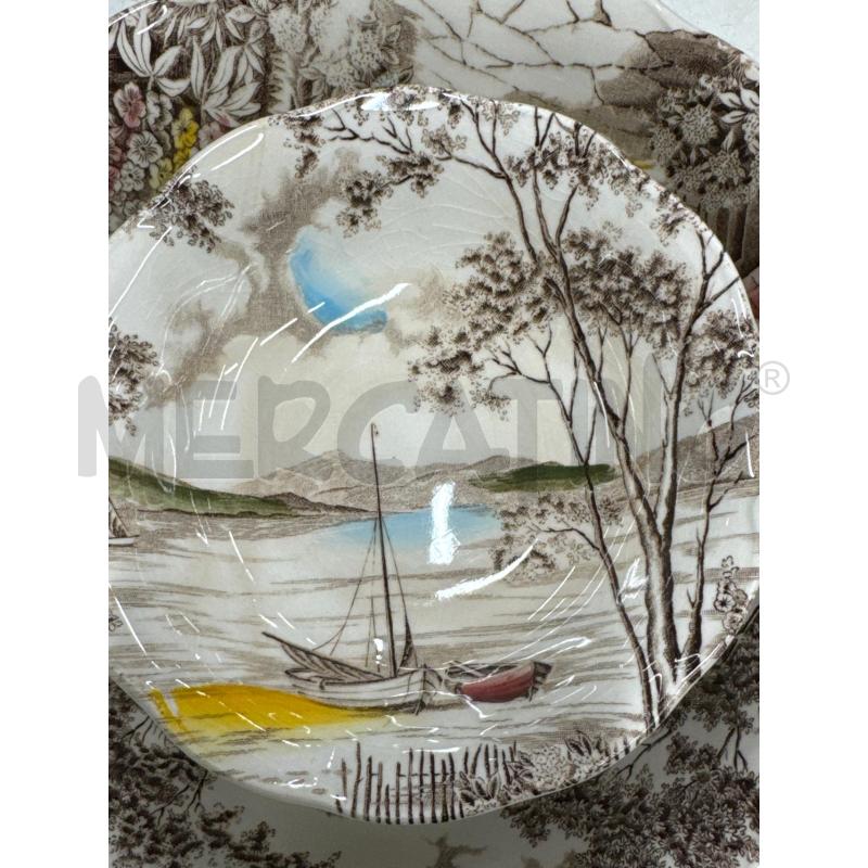 SET MACEDONIA INGLESE PAESAGGIO 7 PZ  | Mercatino dell'Usato Roma gregorio vii 2