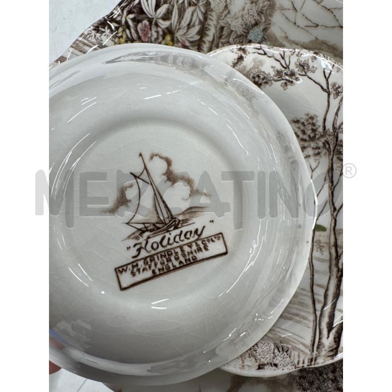 SET MACEDONIA INGLESE PAESAGGIO 7 PZ  | Mercatino dell'Usato Roma gregorio vii 3